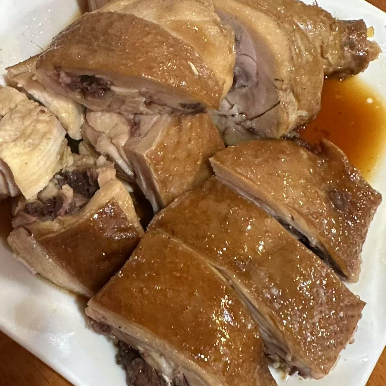 Soysauce chicken 1 each