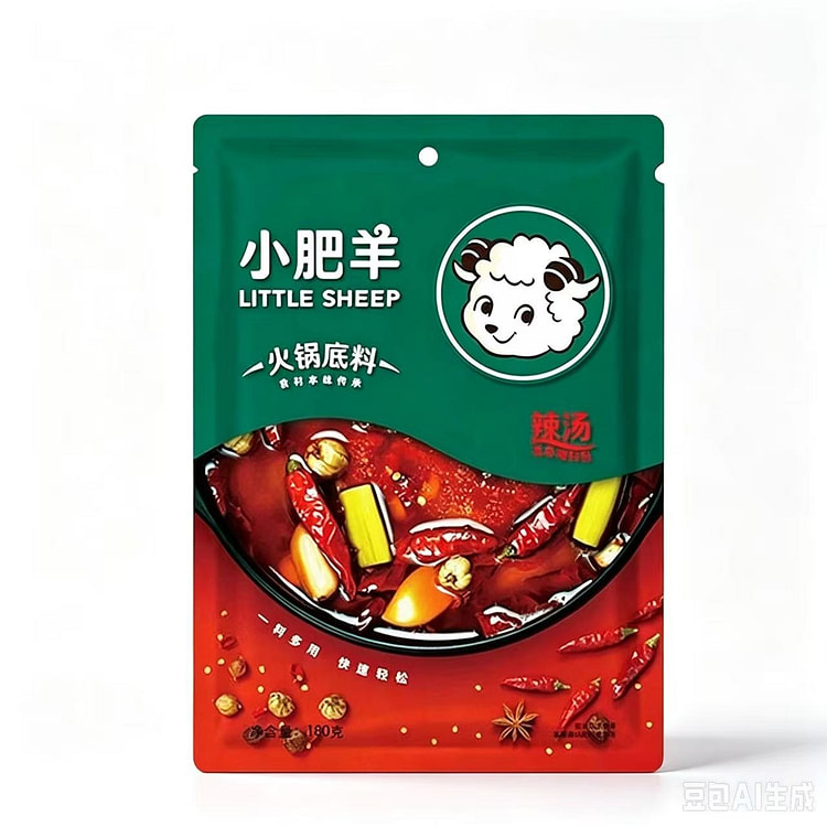 Xiao Fei Yang Hot Pot Base Spicy Soup 180g * 1 Pac 180 g