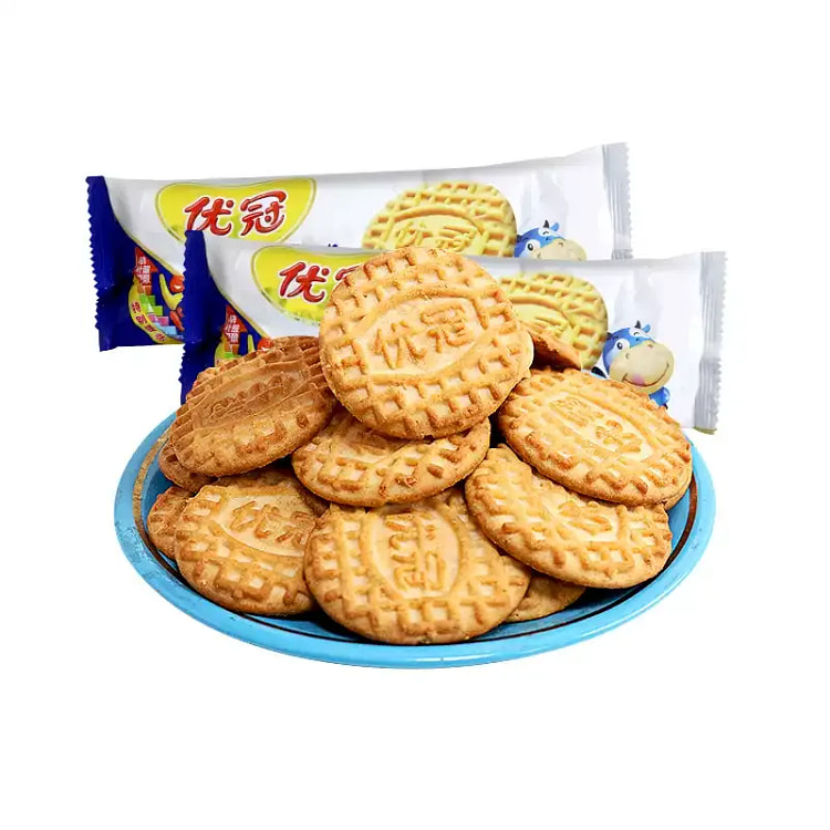 优冠牛奶香脆饼干100g 100 克