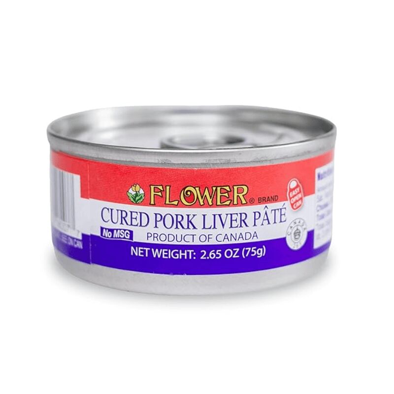 Flower Brand Cured Pork Liver Pate - 2.65 oz 75 g