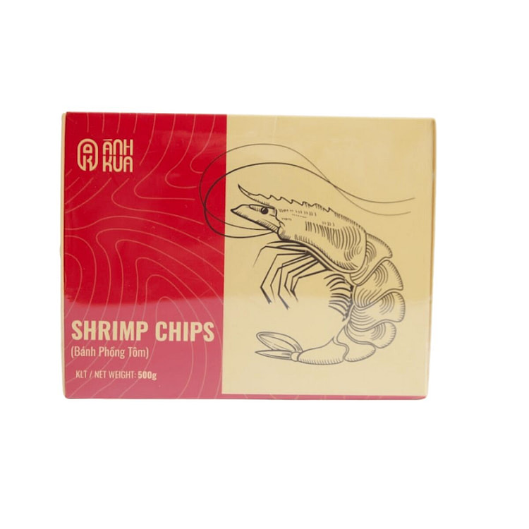 [Anh Kua] Anh Kua Shrimp Chips 500g 1 count