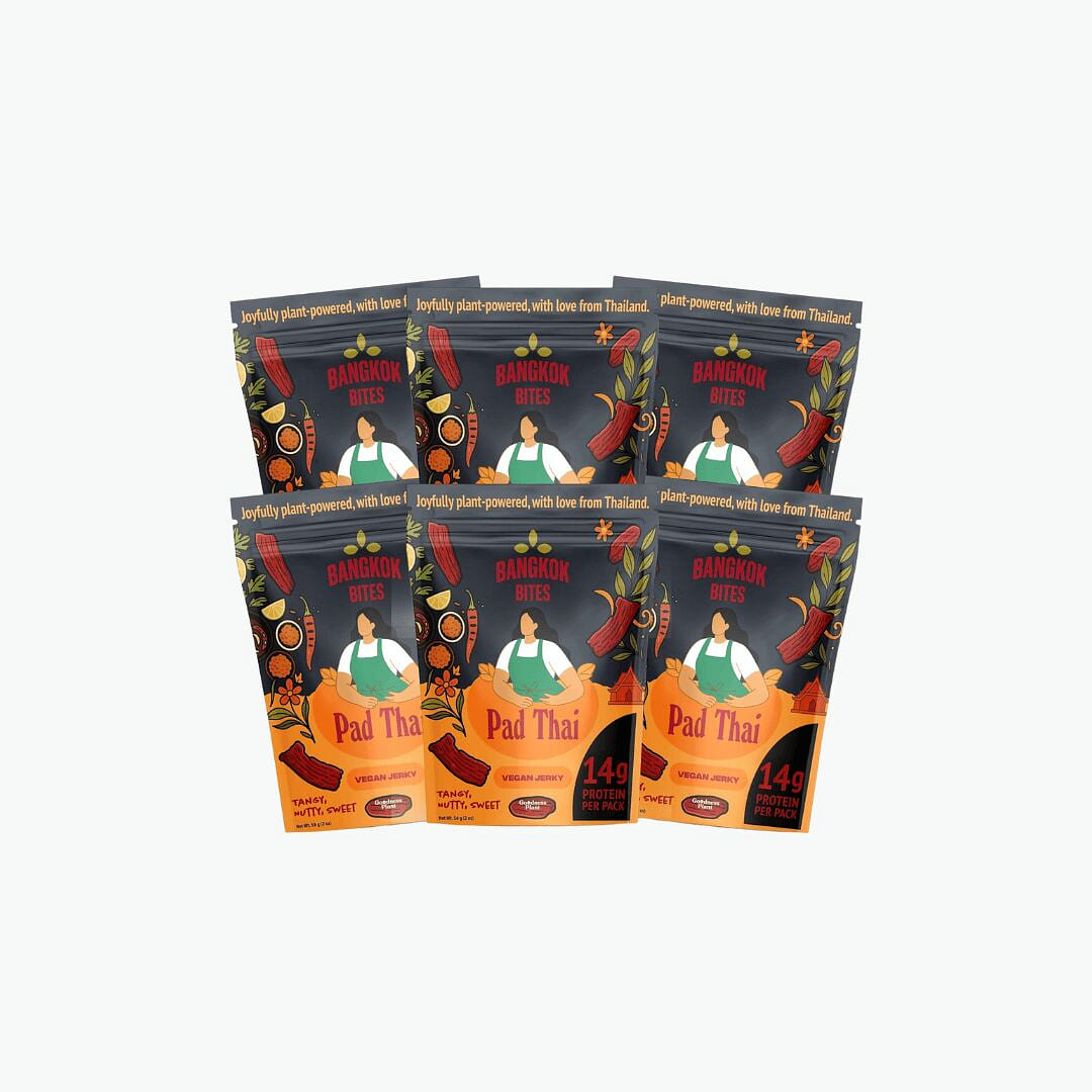 Bangkok Bites Soy Jerky - Pad Thai 2 oz*6 pack