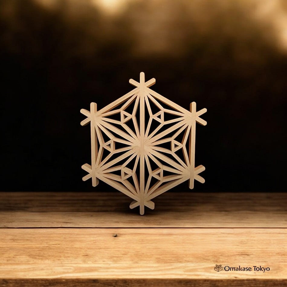 Kumiko Coaster-Beveled Finish 150 g