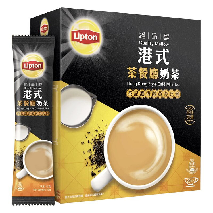 LIPTON-Quality Mellow Milk Tea Hong Kong Style 20s 1 each