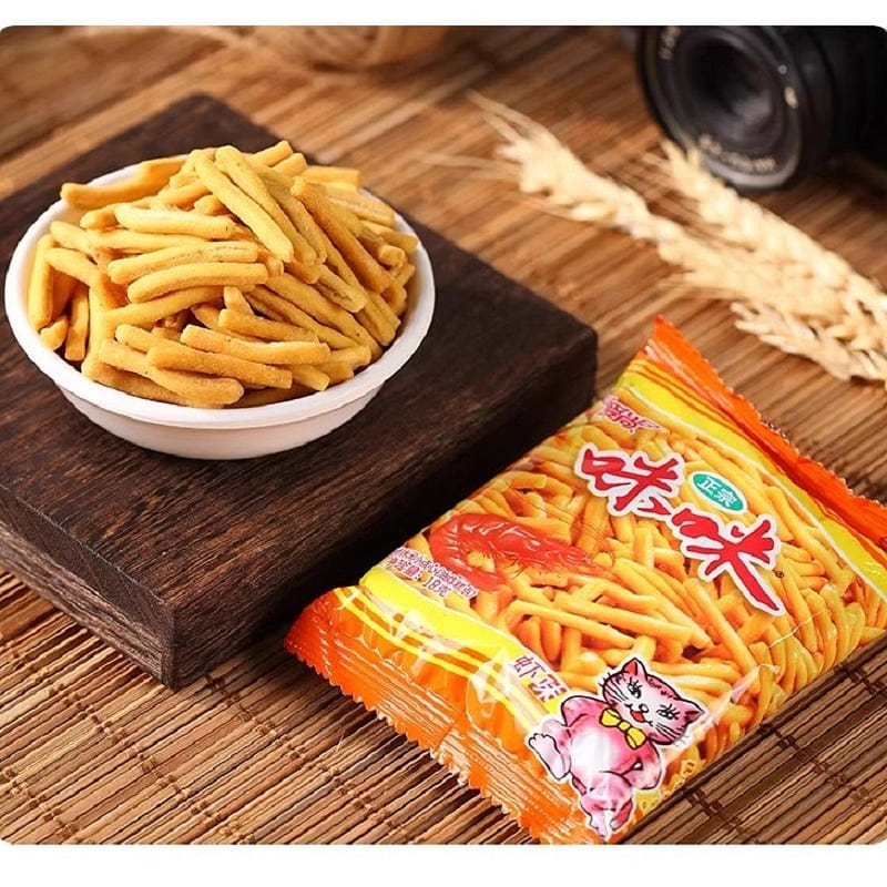 【爱尚】咪咪虾条 解馋小零食 1袋 10 克