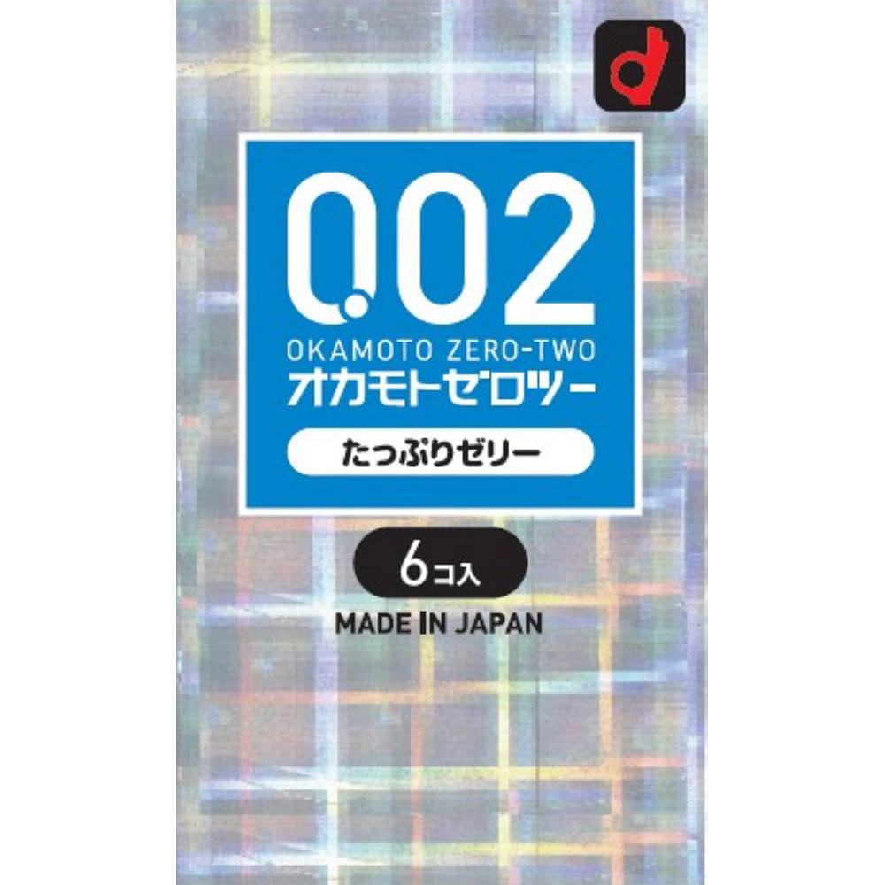 Okamoto Zero-Two Extra Lubricant Condom 6pcs 1 each