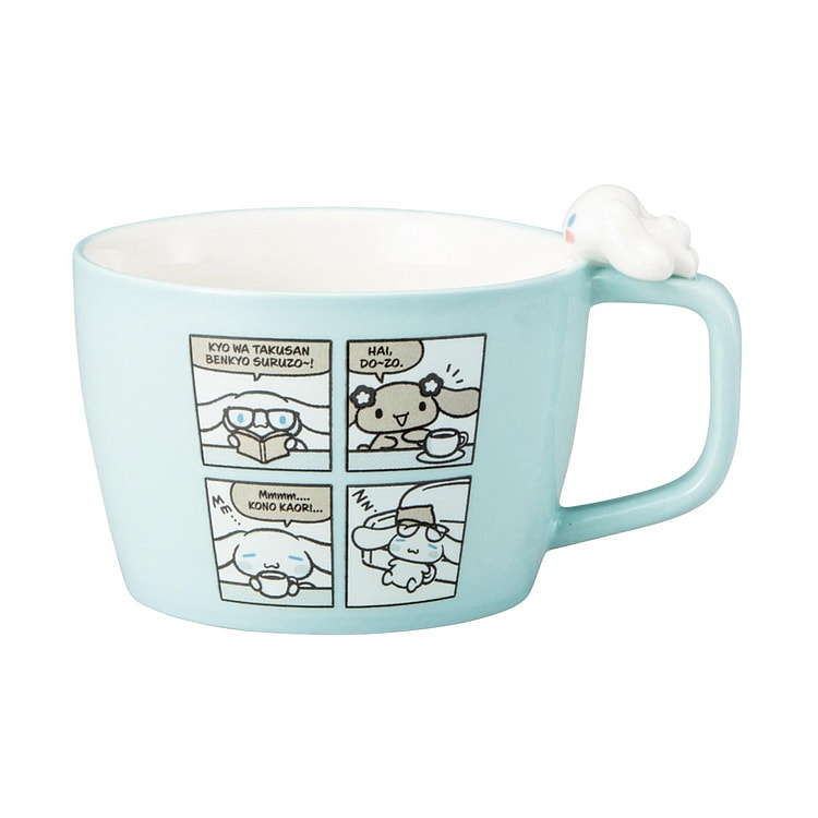 Sanrio Cinnamoroll 4-Panel Comic Soup Mug