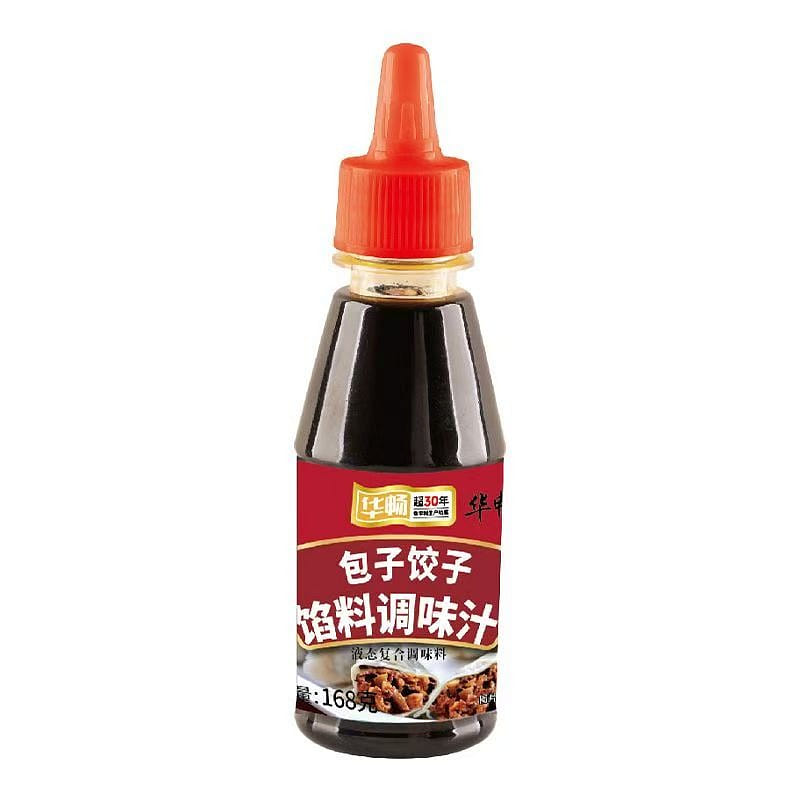 Steamed buns, dumpling filling, seasoning sauce 168 g