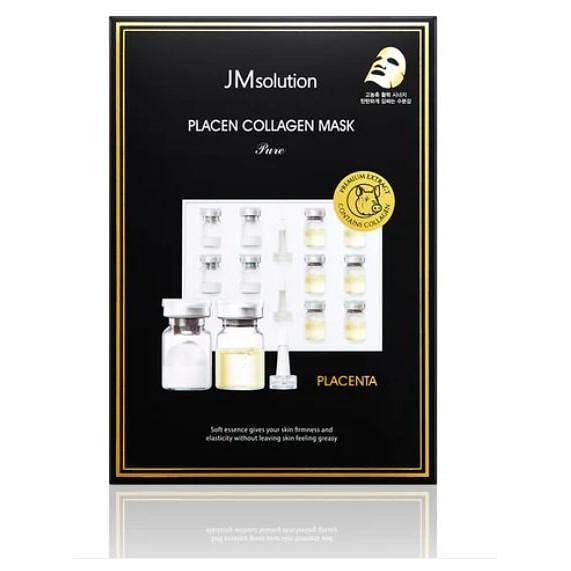 JM Solution 胎盘胶原蛋白面膜 10片装