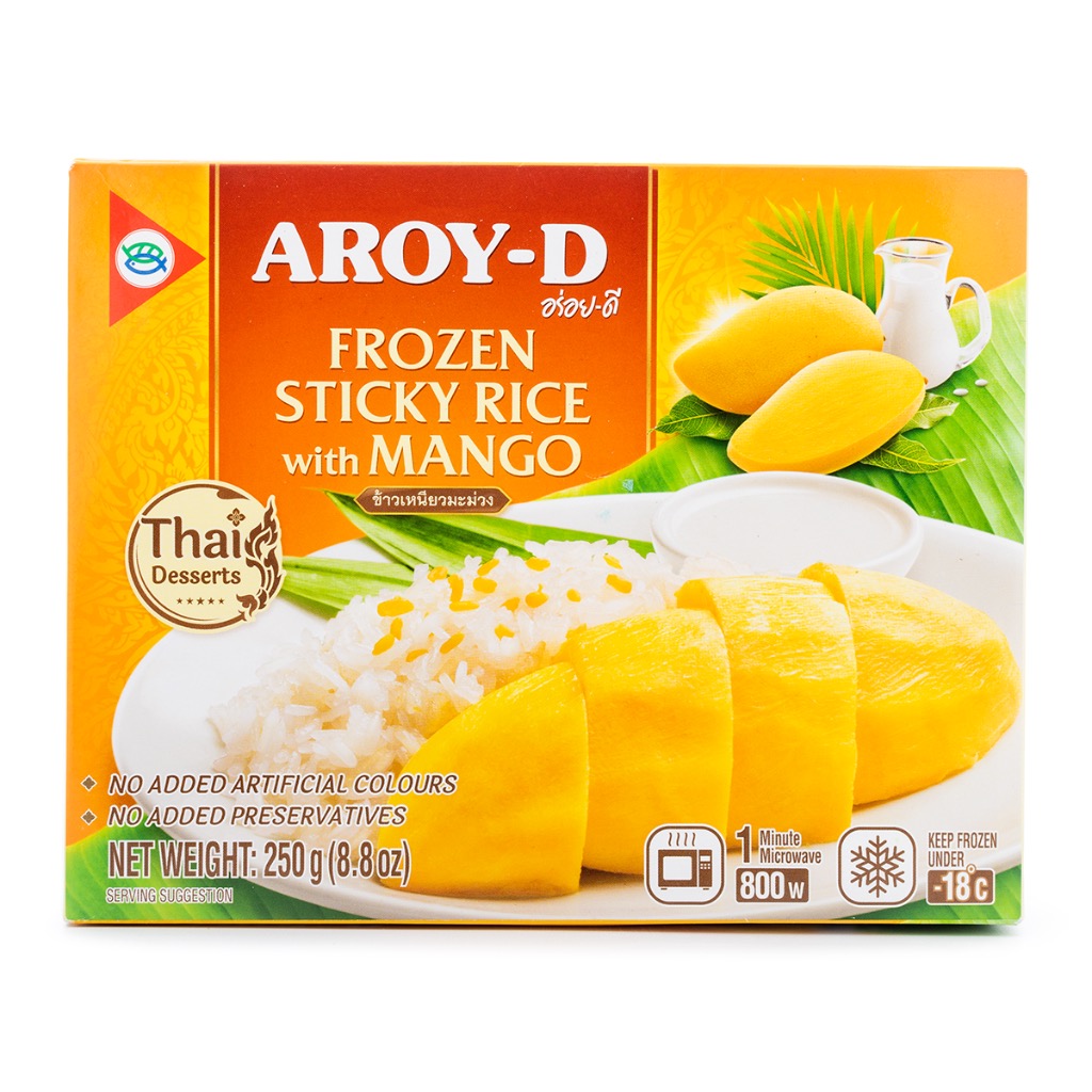 Get AroyD Sticky Rice with Mango, Frozen Delivered Weee! Asian Market