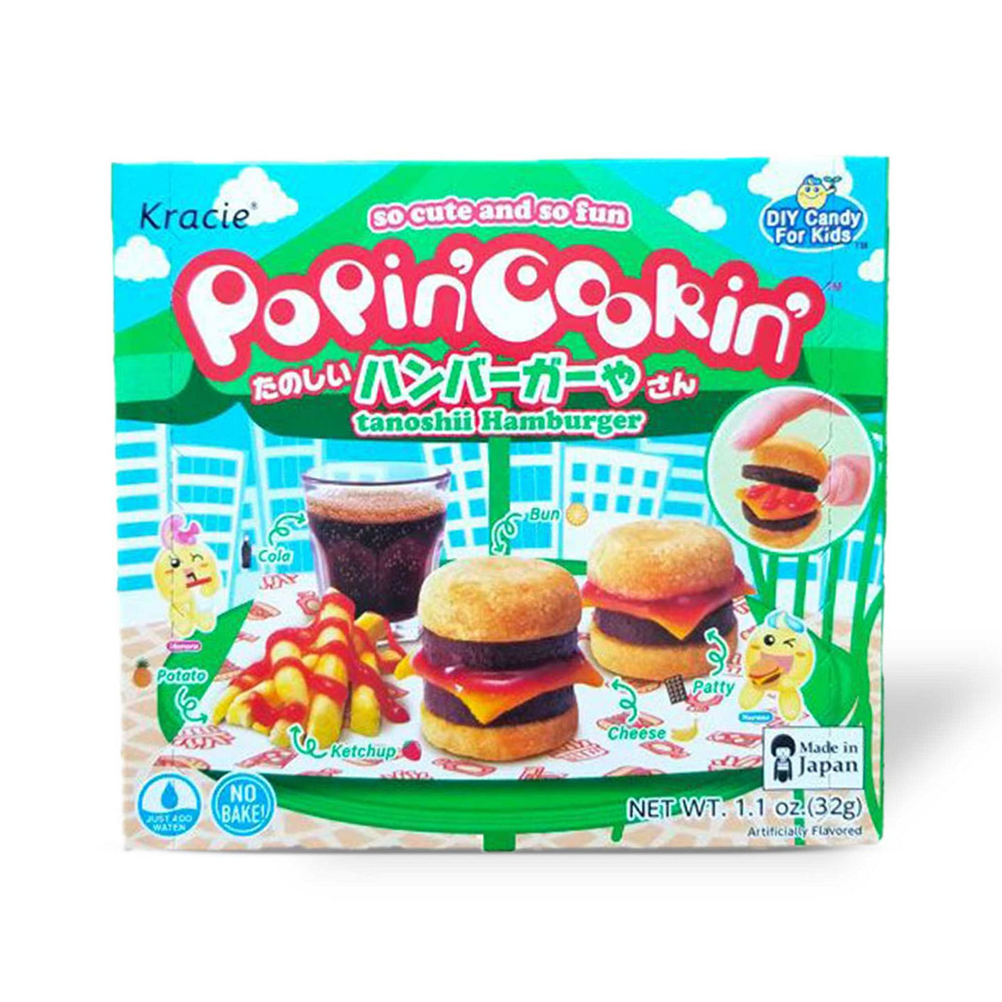 Kracie Popin Cookin DIY Candy: Hamburger 1.1 oz