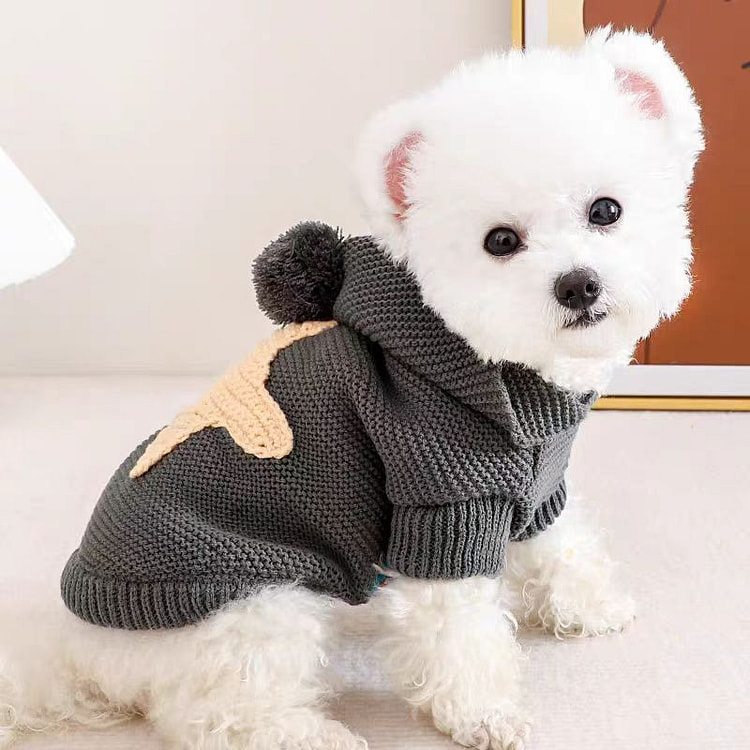 宠物秋冬毛衣小型犬泰迪比熊博美纳瑞金毛宠物服