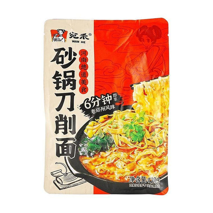 宛禾 砂锅刀削面170g 170 克