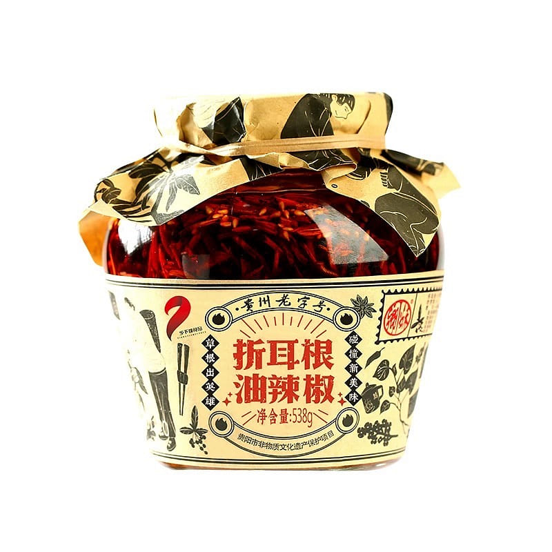Zheergen Oil Chili Pepper, 538g 538 그램