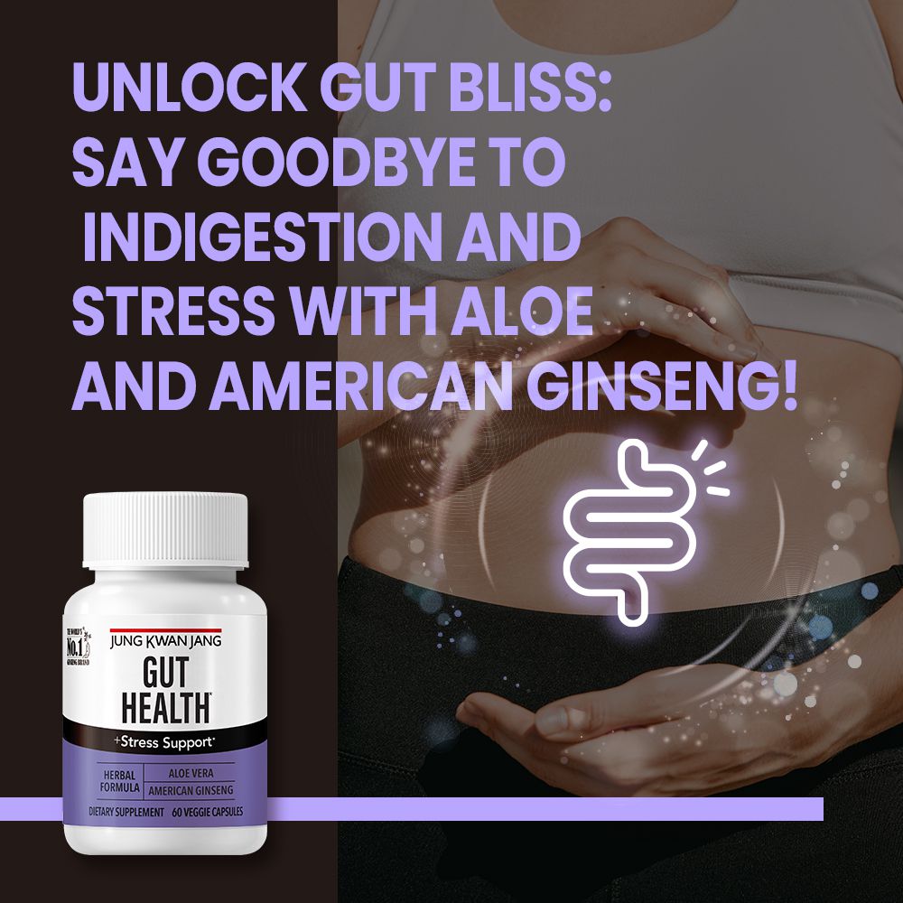 Get Gut Health Capsules Aloe Vera & American Ginseng Delivered | Weee!  Asian Market