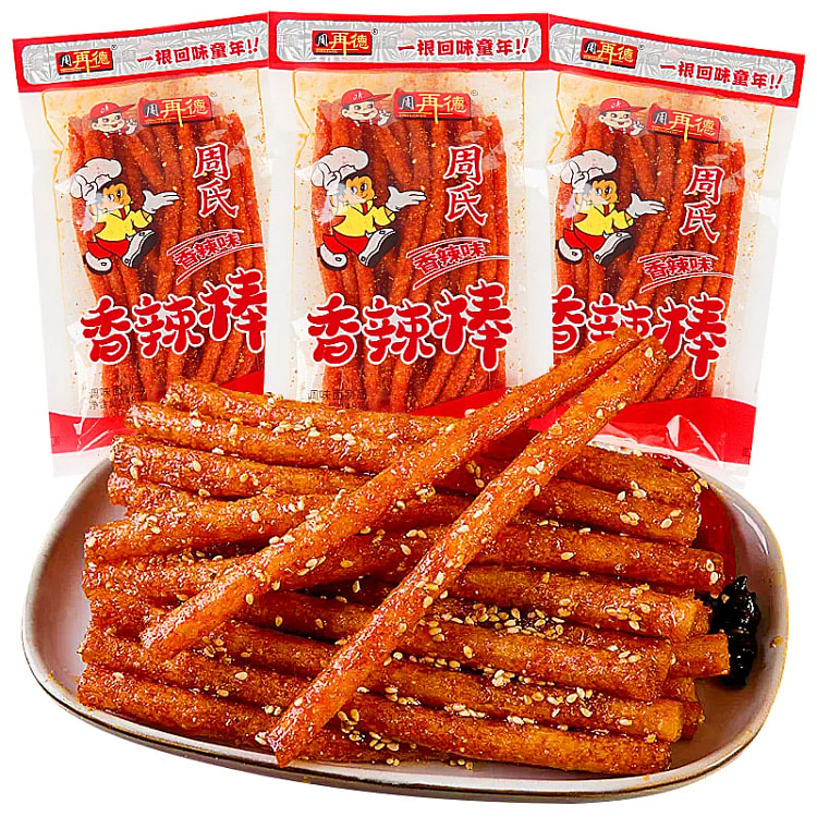 周氏辣条周再德香辣棒 148 克
