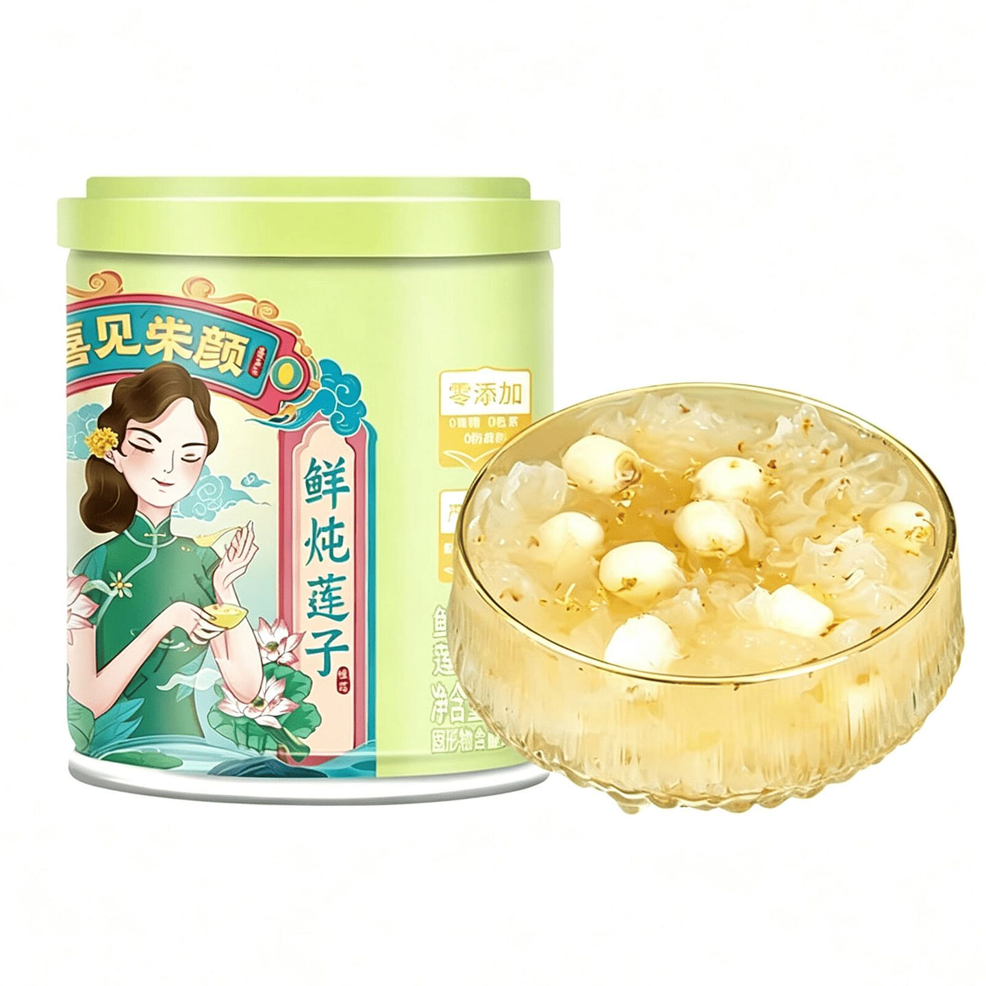 Xiduo Lotus Seed Osmanthus Tremella Soup 200 g