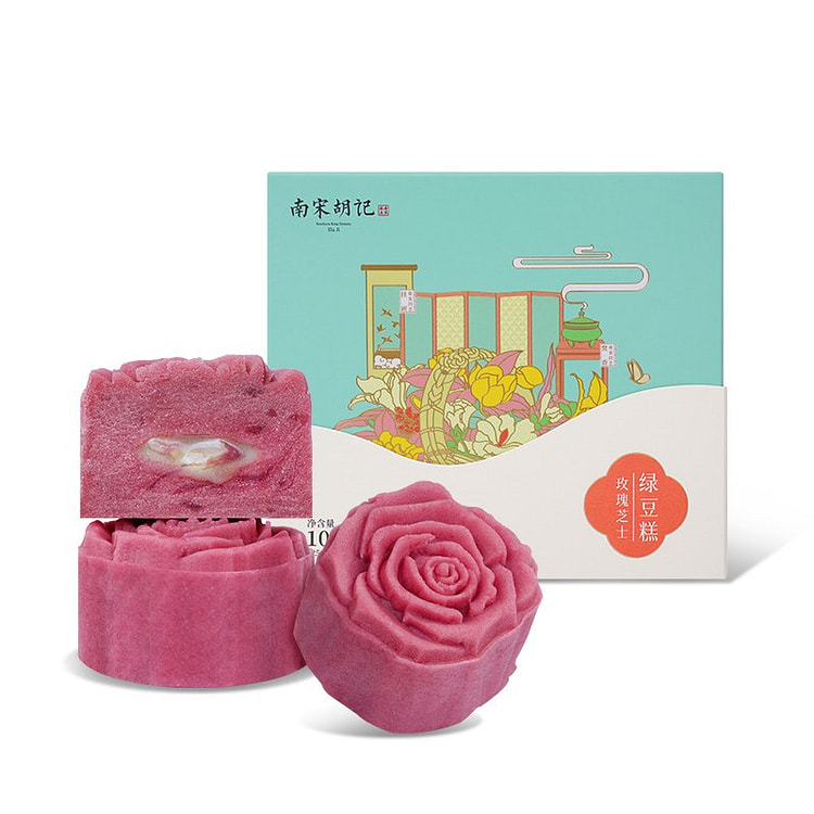 Nansong Huji Rose Cheese Green Bean Cake 100 g