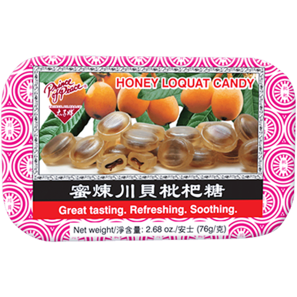 Prince of Peace Honey Loquat Candy, 76g 1 box