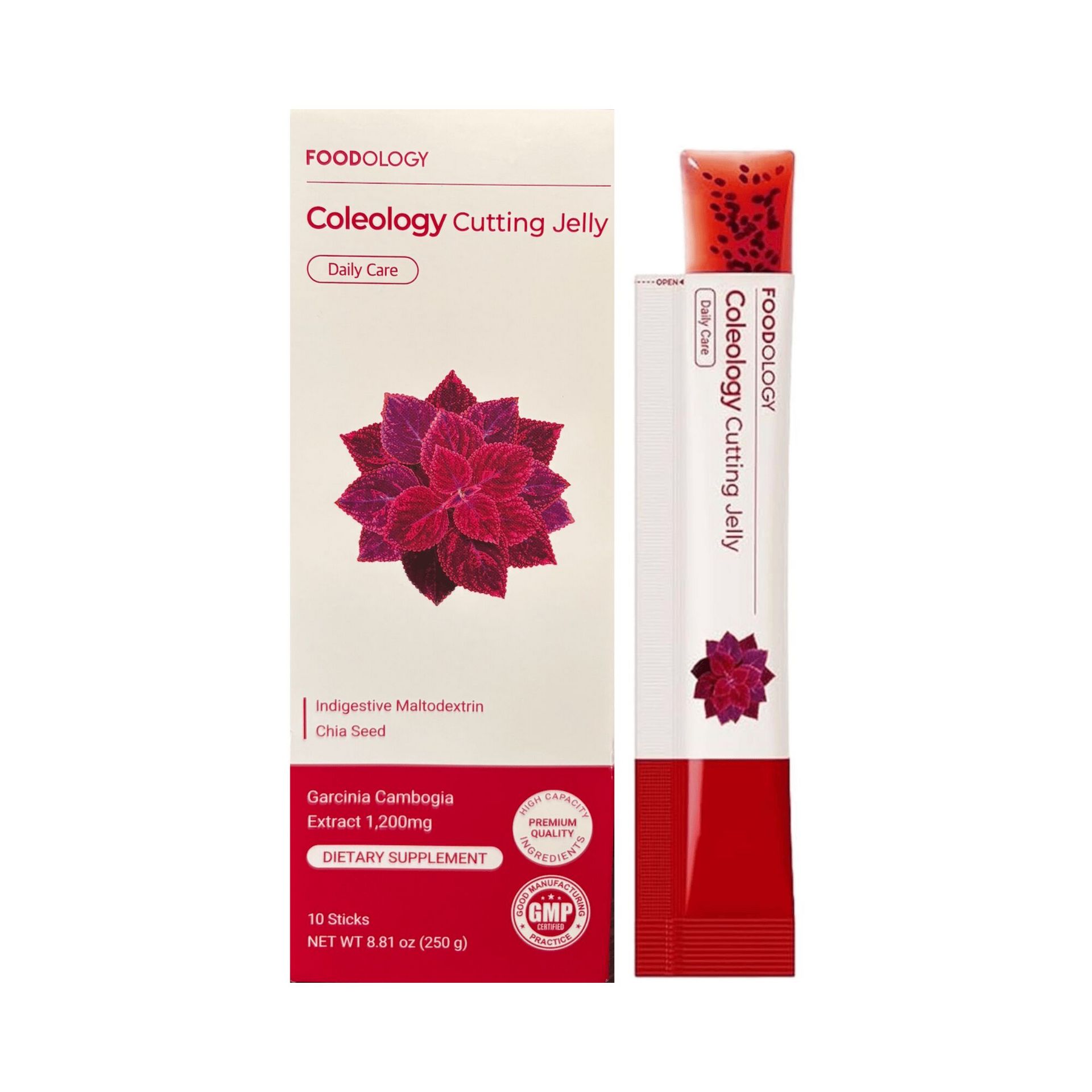 Get Foodology Coleology Cutting Jelly 10 Sticks | 250g 1 box