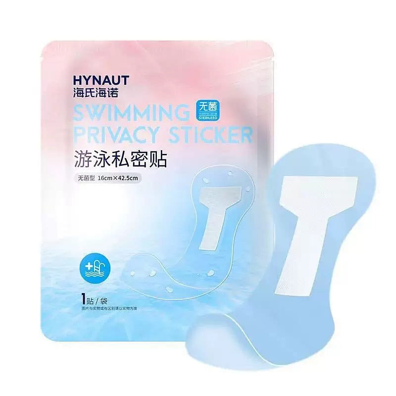 Women's private waterproof swimming stickers 1 box