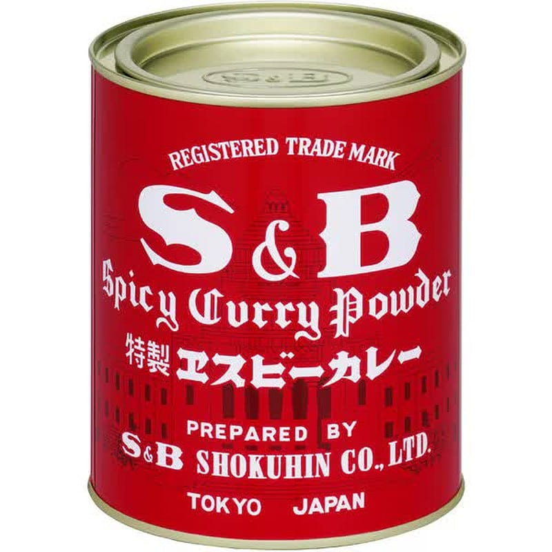 S&B Foods 商用红罐咖喱粉 400g 1 份