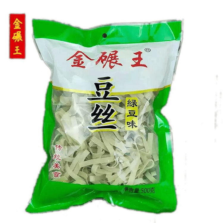 金展王 豆丝 绿豆味 500g*1袋 500 克