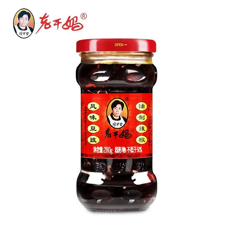 老干妈风味豆豉辣椒酱 280g*1瓶
