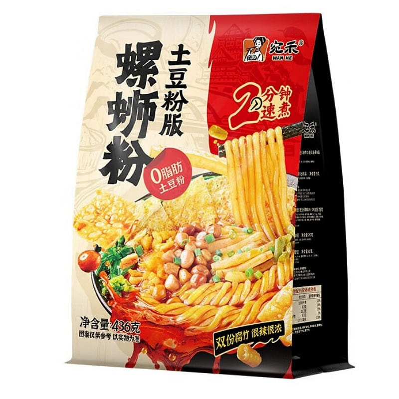 Wan He – Luosifen (Potato Noodle Version) 436 g