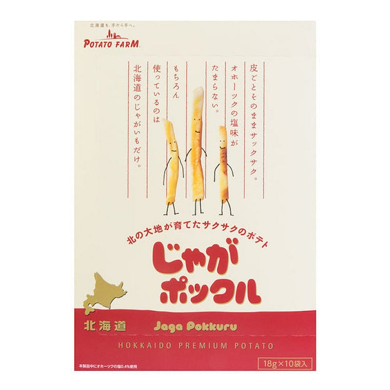 卡乐比 北海道薯条三兄弟 10包/盒 180 克