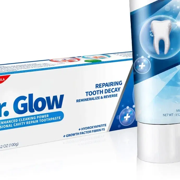 Dr. Glow Hydroxyapatite Fluoride Toothpaste 1 each