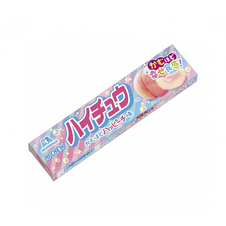 Morinaga Hi-Chew  Candy Peach Flavor 12pc 1 each
