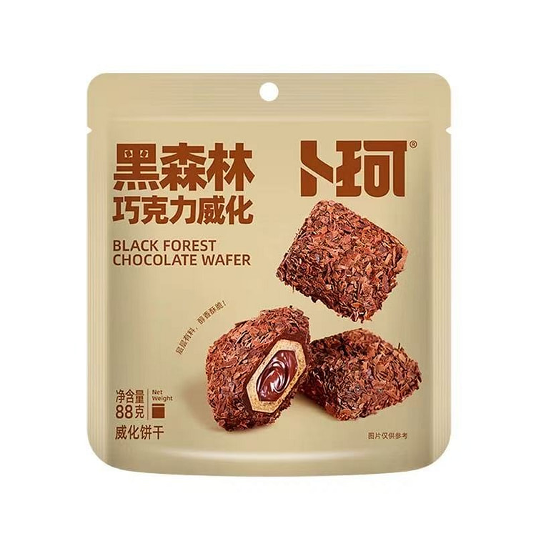 卜珂零点黑森林巧克力威化   88g*3 262 克