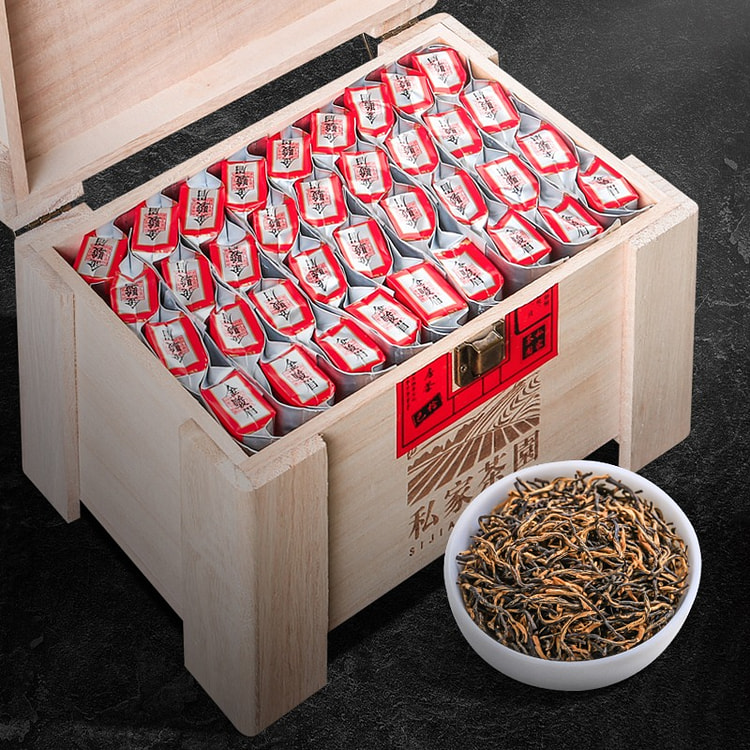新茶金骏眉红茶小袋装蜜香型茶叶礼盒装500g