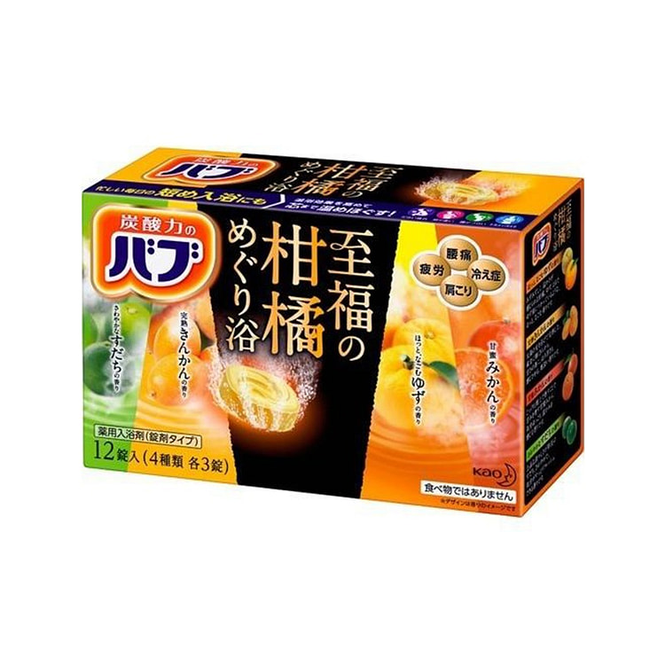 Bab 至福 柑橘 沐浴片 12片