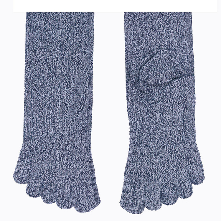 FEETO Performance Toe Socks Crew-Navy