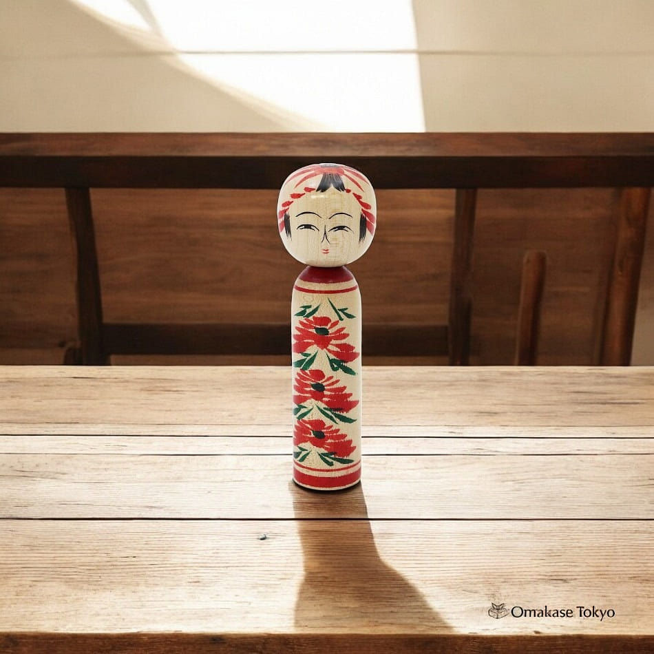 Togatta Kokeshi Doll-Michinoku Style 160 g