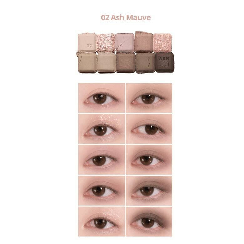 lilybyred Mood keyboard eye shadow palette10.5g#02 1 each