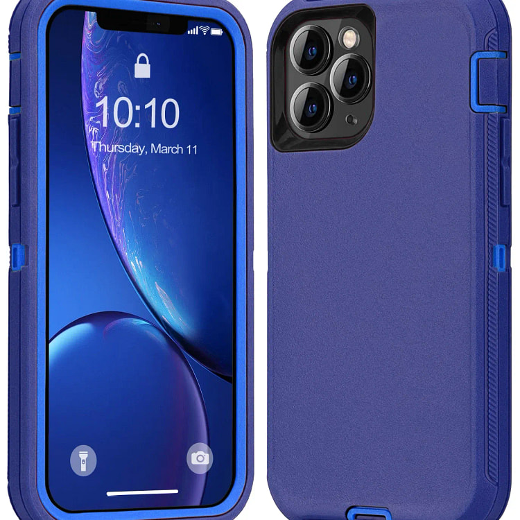 Iphone 17 pro case navy and blue 1 pack