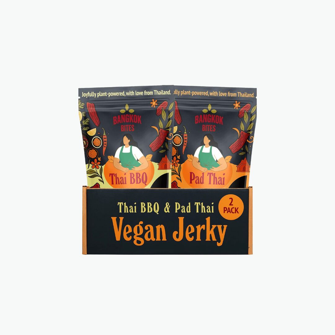 Bangkok Bites Soy Jerky, Sampler Pack 2 oz*2 pack