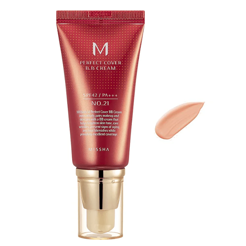 Missha M Perfect Cover B.B Cream 21 Light Beige 50 ml