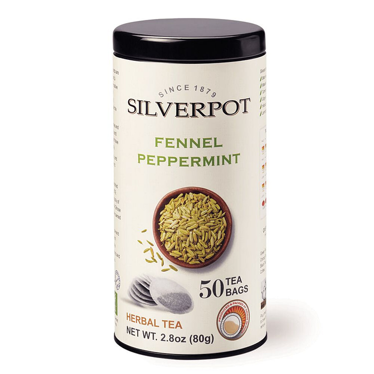 Silverpot, Fennel & Peppermint 50 count