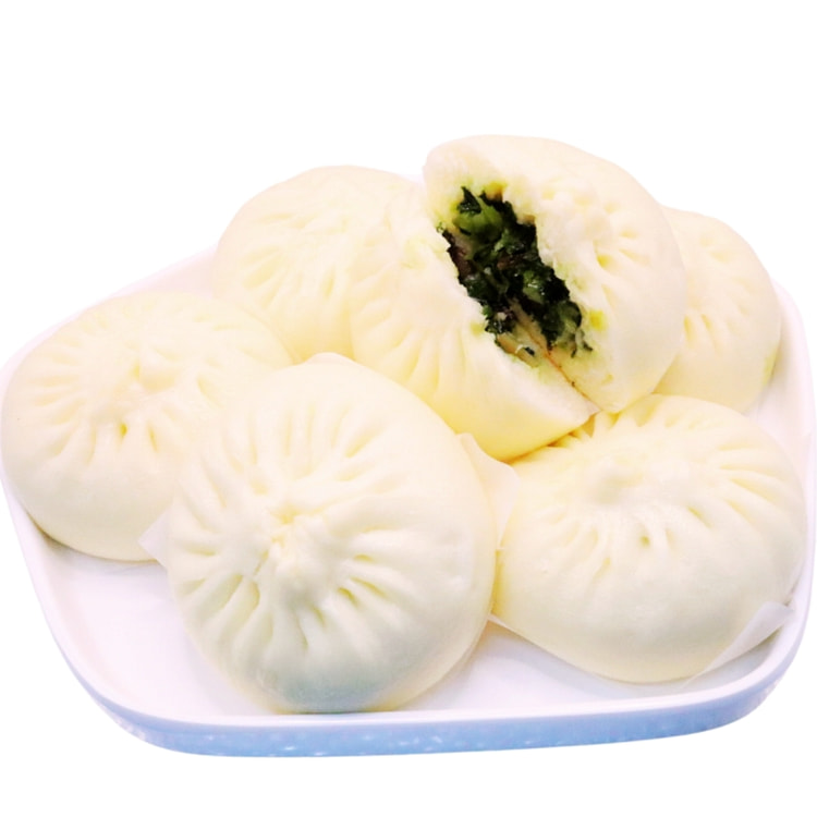 香菇素菜包子