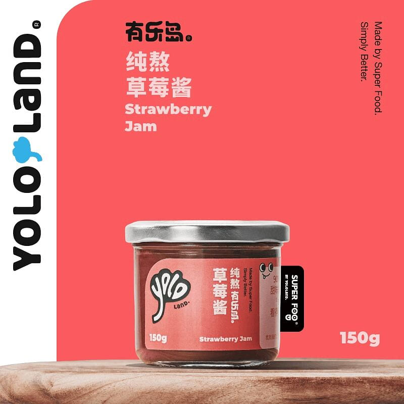 Yuledao/Pure Strawberry 90% Strawberry Jam 150g 150 g