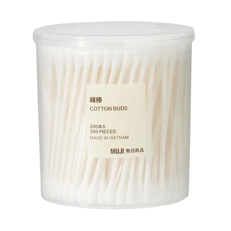 MUJI Multi-Purpose Cotton Swabs 200pcs/