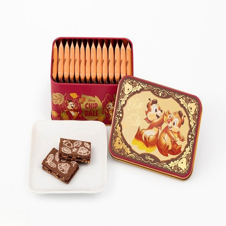 Chichi Dali Cream Chocolate Cookies Tin Box 14pcs