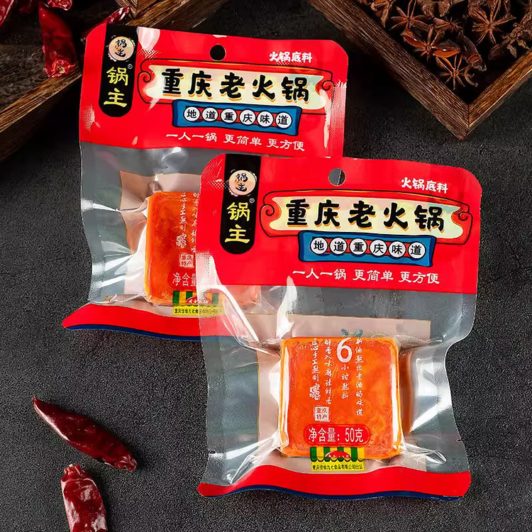 佳仙锅主重庆老火锅底料50g*1袋 50 克