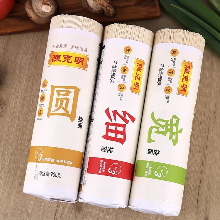 陈克明宽挂面900g1筒