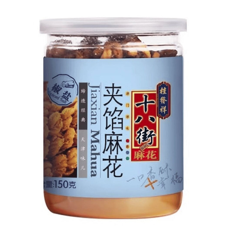 Canned Filled Twisted Crisps, Salt & Pepper Flavor 150 g