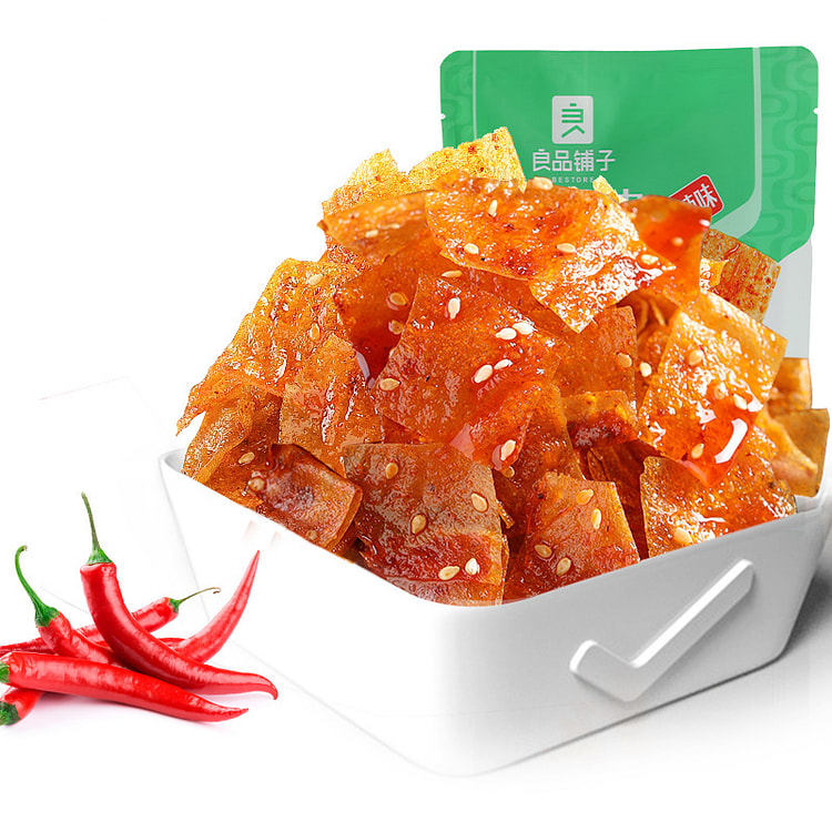 良品铺子巧豆皮香辣味60g*1袋